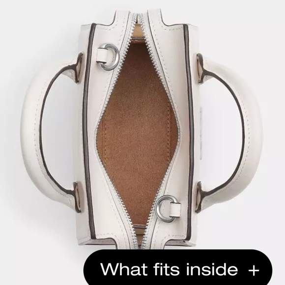 New! Mini Andrea Carryall in SVR/Chalk - Picture 6 of 9